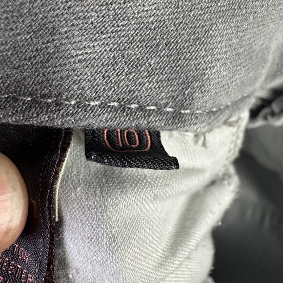 Jen7 For All Mankind Ankle Skinny Gray Jeans US Women's 10 - Picture 6 of 8